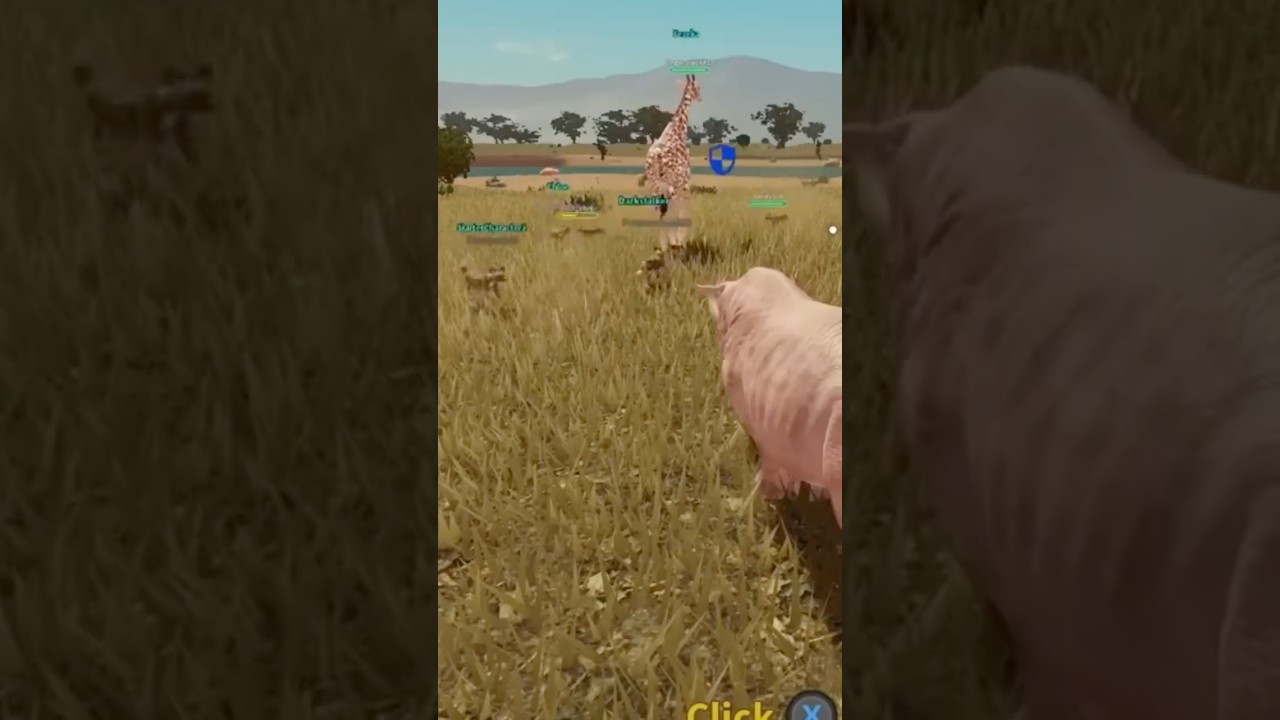 I Destroyed A Wild Dog Pack As A Rhino!