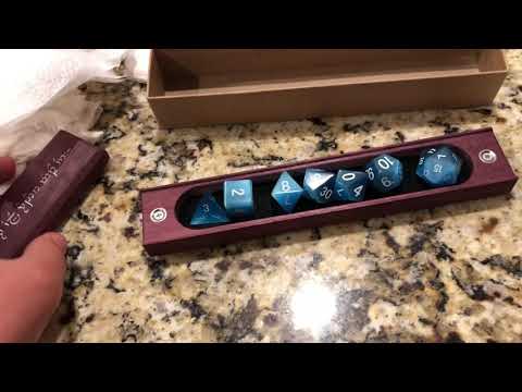 Wyrmwood D&D box and custom dice
