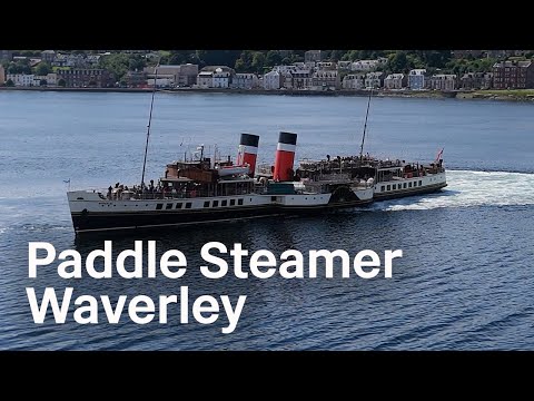 A Railway Boat - Paddle Steamer Waverley