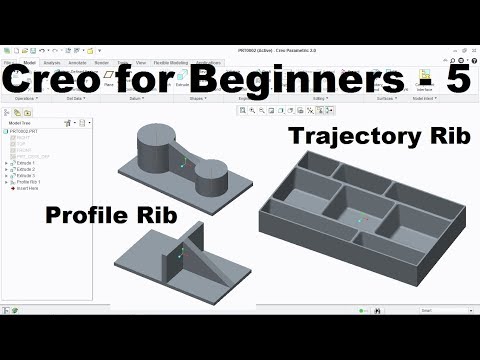 Creo Tutorial for Beginners 1 Creo Basics Tutorial Creo Sketch Tutorial