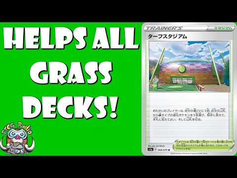 Turffield Gym is Here to Help All Grass Pokemon! (Sword & Shield TCG)