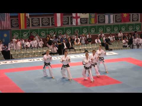 Canada Womens Team Pattern Ge-Baek - 2013 ITF World Championships Benidorm, Spain