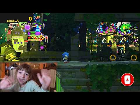 Прохождение Sonic Forces. Обзор Часть 3. Игры для детей на ПК