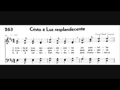 Hinário 5 CCB - Hino 263 - Cristo é a Luz resplandecente - Strings - Teclado Yamaha PSR S670