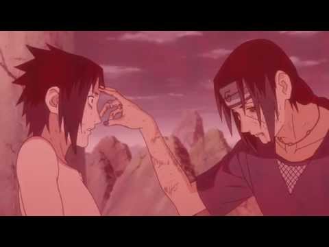 Itachi Uchiha vs Sasuke Uchiha - Itachi's Death - English Sub - HD