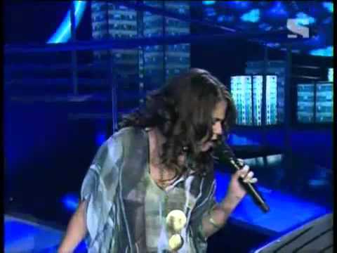 Sandra Muente -Latin American Idol- 2°concierto - (Dónde están corazón - Enrique Iglesias)