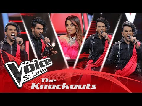 Yomal Samarakoon | Miriguwa Parada (මිරිගුව පරදා) | The Knockouts | The Voice Sri Lanka