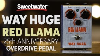 Video thumbnail for Way Huge Red Llama 25th Anniversary Overdrive Pedal Demo by Sweetwater