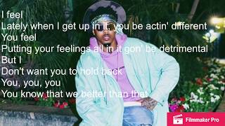August Alsina -Like You Love Me -Lyric Video