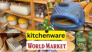 WORLD MARKET KITCHENWARE KITCHEN DECOR HOME DECOR SHOP WITH ME SHOPPIN