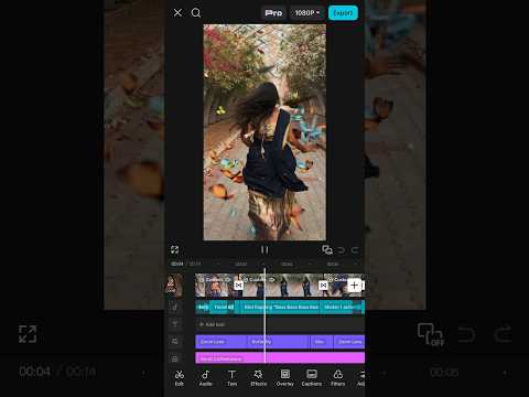 CapCut editing tutorial dm for shoot