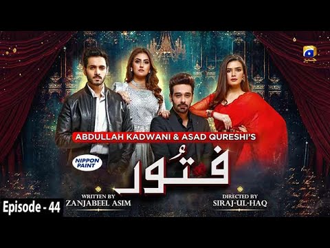 Fitoor - Episode 44 - [Eng Sub] Digitally Presented by Nippon Paint - 2nd September 21 - HAR PAL GEO