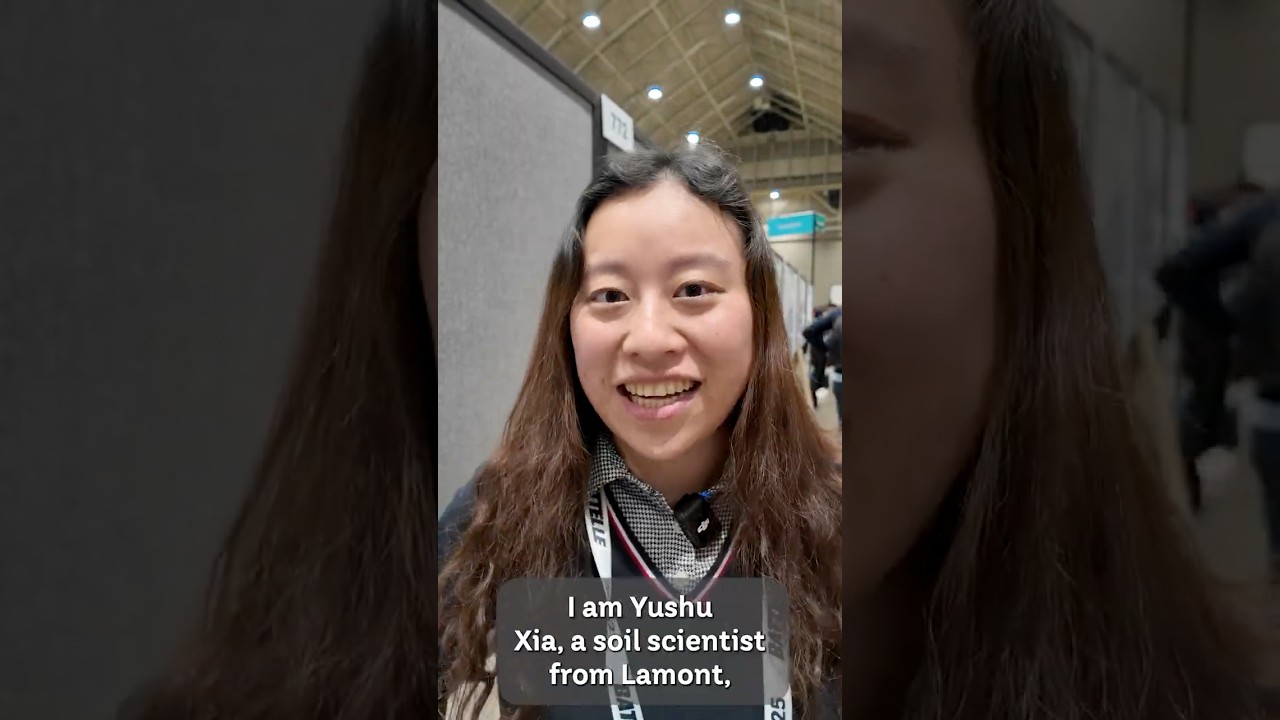 Yushu Xia at AGU: Modeling Rangeland Productivity and Soil Carbon Dynamics