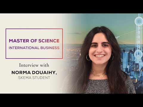 Rencontrez Norma, étudiante en MSc International Business