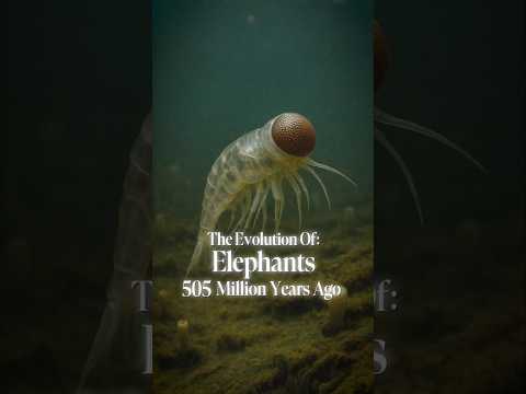 The Evolution Of Elephants 🐘