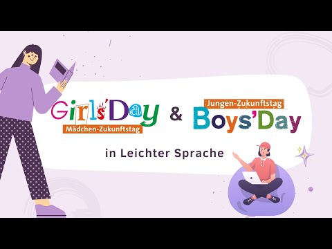 Girls'Day und Boys'Day in Leichter Sprache