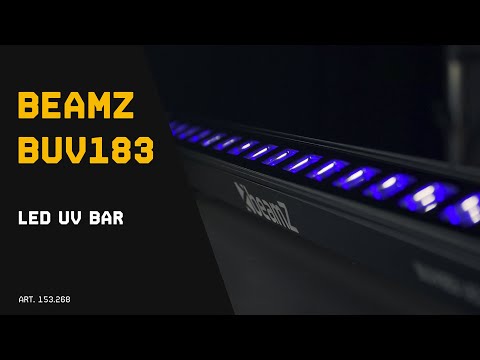 BeamZ BUV183 Led Bar 18x3W UV