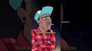 Pops vs Childish Gambino #shorts #regularshow