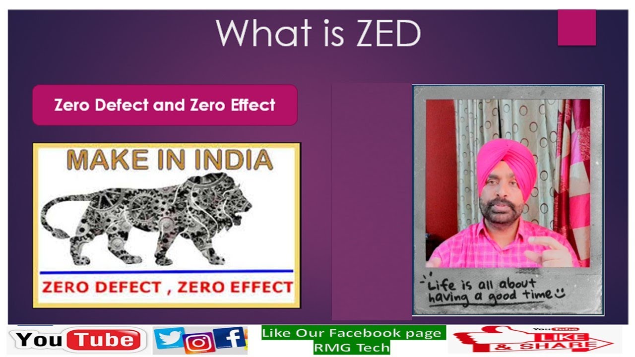 Zed Certification: Zero defect Zero Effect #zed