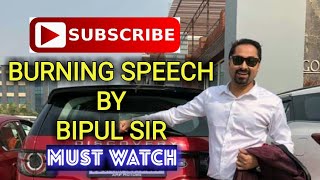 preview picture of video 'Mr. BIPUL BHARGAV Sir in LUCKNOW Car CARNIVAL.... Burning Speech'