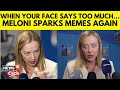 What S Wrong With Her Giorgia Meloni S Strange Facial Expressions At NATO Go Viral N18G