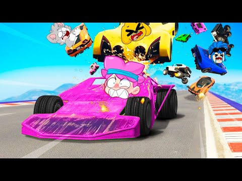 INVICTOR vs 1,000 CARS 😂 EXTREME HEAD-TO-HEAD