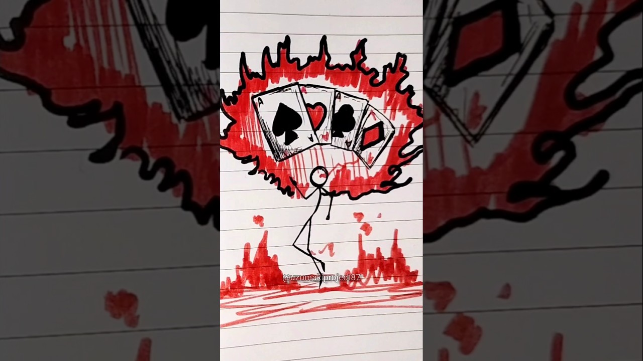 How to draw stickman in different levels #drawing #stickman #howtodraw #art #shorts