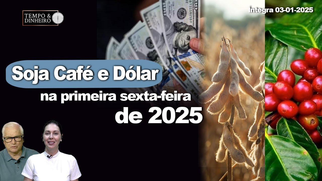 Soja e café em baixa acompanham estabilidade. Chuvas irregulares no Sul e alertas para o Norte e NE