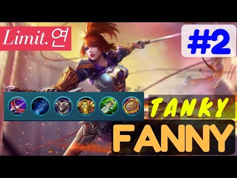 [World Rank 1 Fanny] Fanny Semi Tank Build Fanny Gameplay and Build by Limit.연 Video