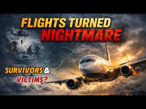 FLIGHTS TURNED NIGHTMARE: Shocking Aviation Disasters & Survivor Stories