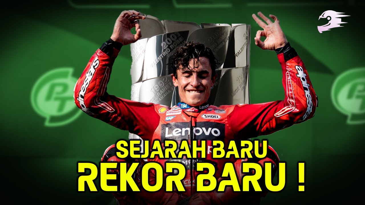 2 Sejarah 7 Rekor saat Marc Marquez Juara Dunia MotoGP 2025 di Motegi