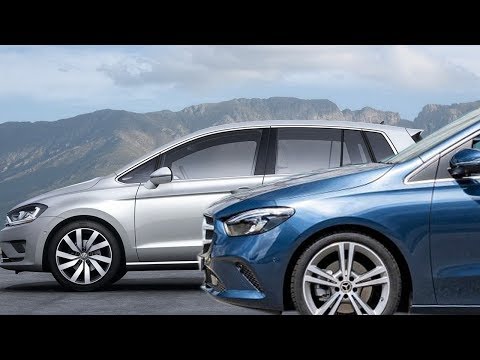 2019 Mercedes B-Class Vs. 2018 VW Golf SV