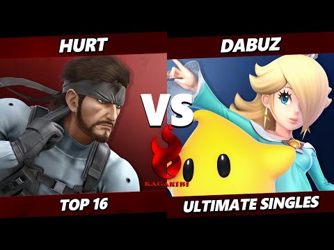 Kagaribi 10 - Hurt (Snake) Vs. Dabuz (Rosalina, Olimar) Smash Ultimate - SSBU