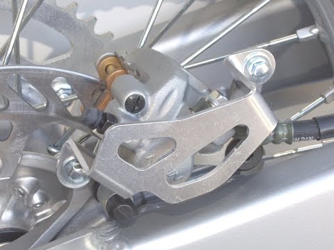 Works Aluminum Rear Brake Caliper Guard 3