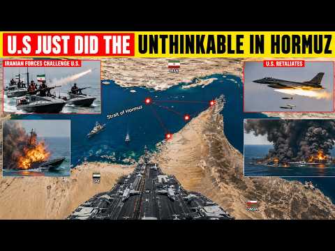 Iran Challenged The U.S. Navy... Now The U.S. Just Did The UNTHINKABLE in Hormuz