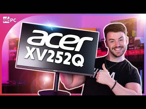 Acer Nitro XV252Q Gaming Monitor Unboxing 2021