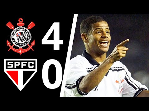 Corinthians 4x0 sao paulo - Paulista 1999 SF 1 jogo