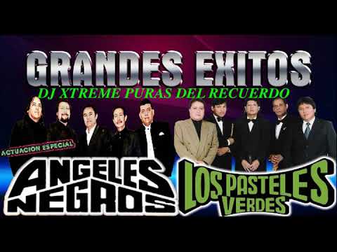 PASTELES VERDES ANGELES NEGROS MIX