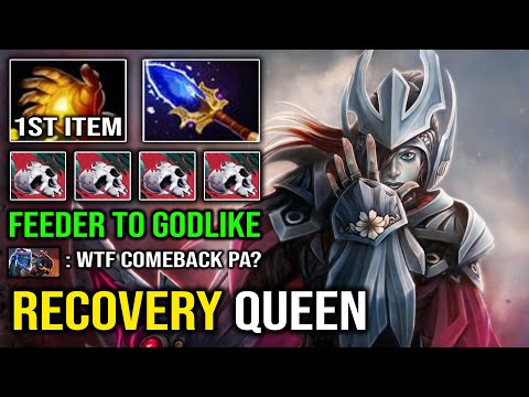 How to Recover From a Bad Lane with 1st Item Midas Phantom Assassin Super Comeback Dota 2