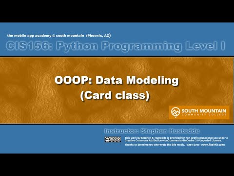 Python 08c2 Oop Data Modeling Playing Card Class