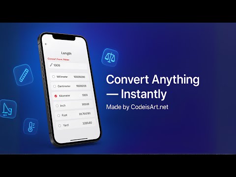 AIO Unit Converter – CodeIsArt