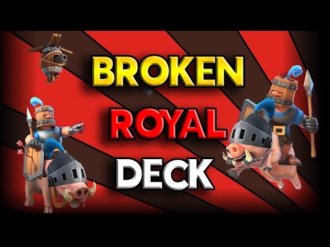 ***ROYAL HOGS ARE BROKEN*** Best Royal Hogs Deck Right Now..