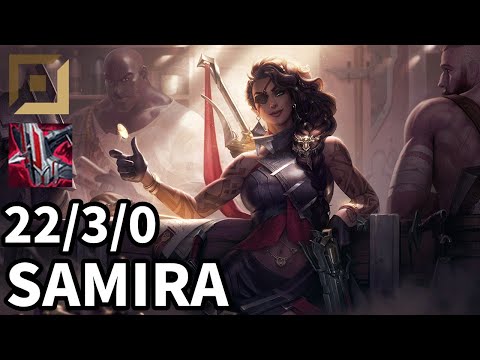 Samira ADC vs Kalista - Ranked Grandmaster - Patch KR 12.16
