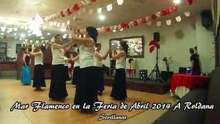 preview picture of video 'Mar Flamenco en la Feria de Abril A Roldana 2014 Sevillanas'