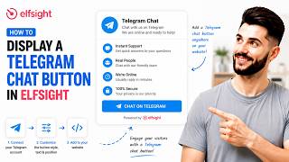 How to Display a Telegram Chat Button in Elfsight (2026 Tutorial)