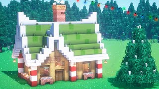 Minecraft: How to Build a Christmas House