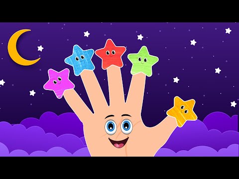 Star Finger Family Song | Yellow Star Yellow Star Where are You?