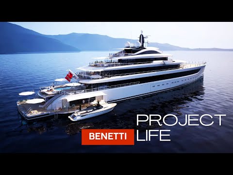 PROJECT LIFE 85M Inside BENETTI's Revolutionary Superyacht with Revolving Lounge | 2025 Yacht Tour