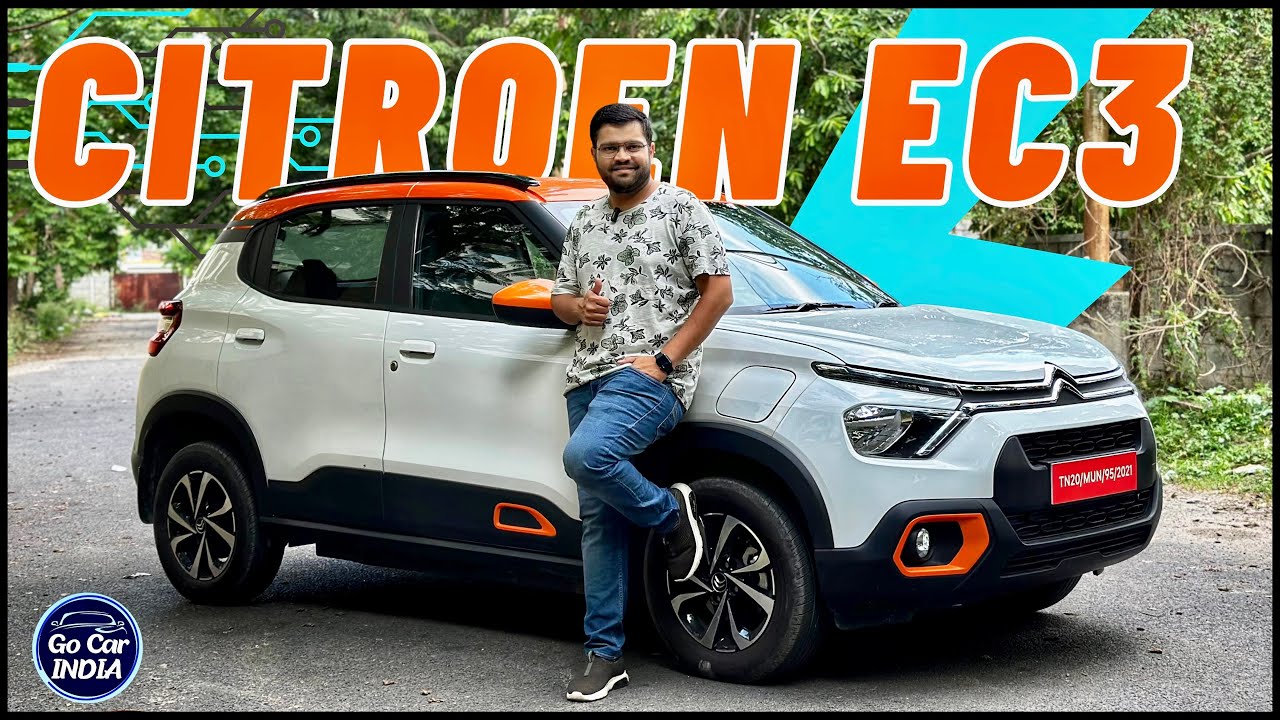 Citroen EC3 Detailed Review in English - Range, Drive Impressions, Exterior, Interiors @GoCarIndia