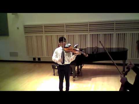 Brett Deubner viola master class at the Colburn School CPE Bach concerto